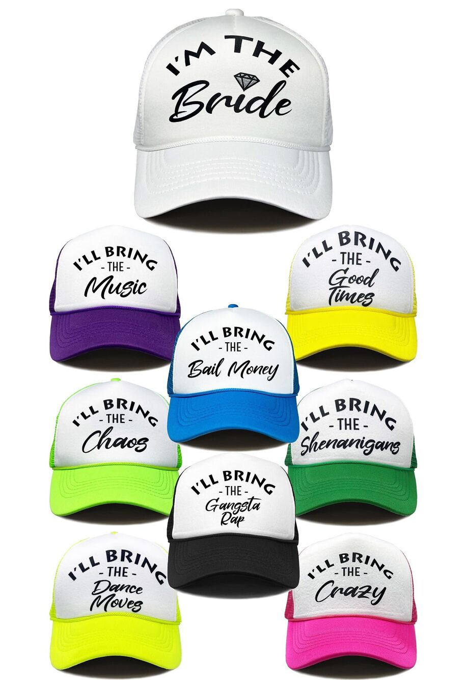 3723 9 Pack - The Bach Party Shenanigans - I'll Bring The Hats